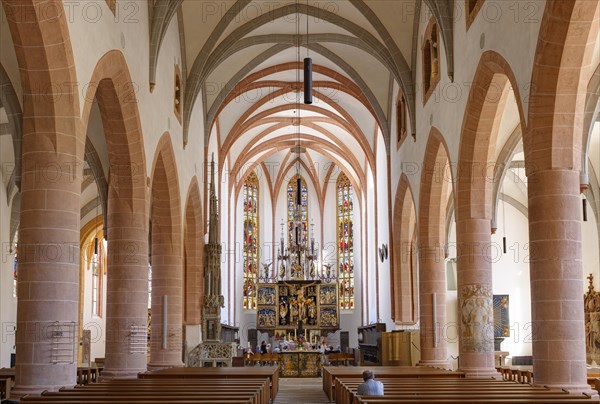 Interior of Church of St. John and St. Martin