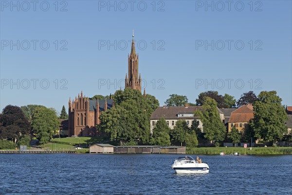 Monastery Church and lake