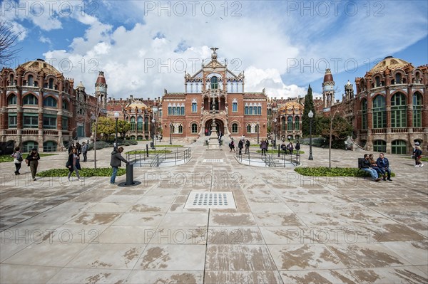 Historic hospital complex Hospital de Sant Pau