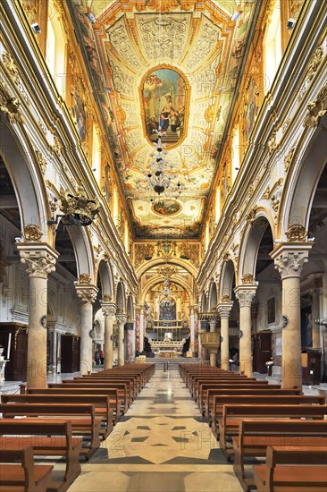 Interior view with altar room