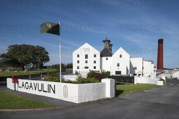 Lagavulin whiskey distillery