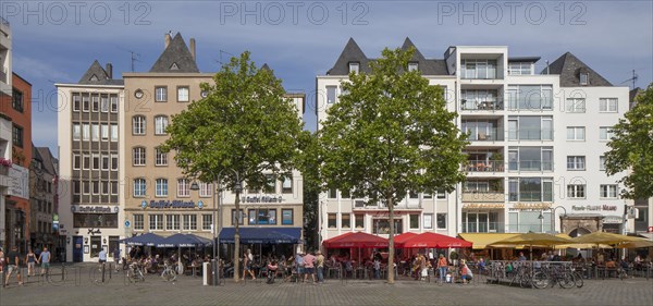 Gabled houses at Heumarkt