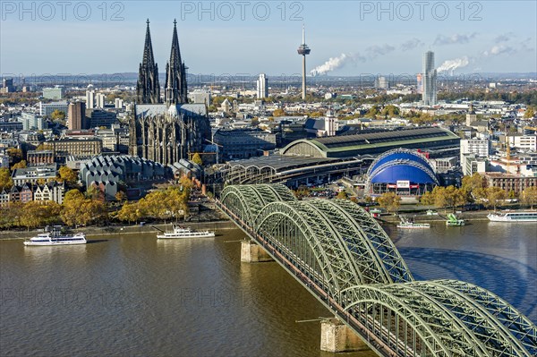 View over the river Rhine