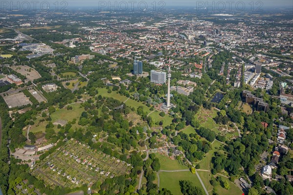 Cityscape with Westfalenpark