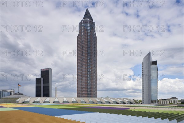 Skyline Plaza shopping center with Messeturm