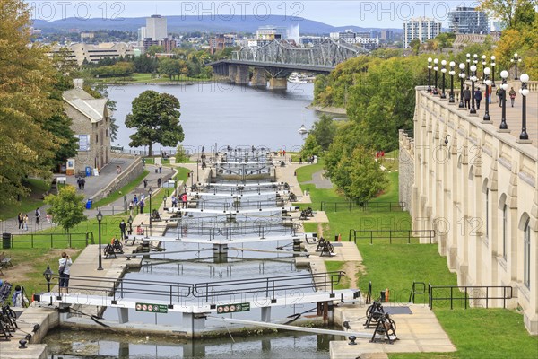 Floodgates at Rideau Canal