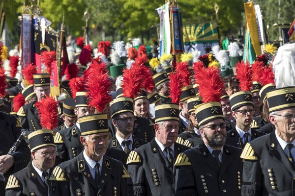 Participants at the 13th German Miners Day in Essen