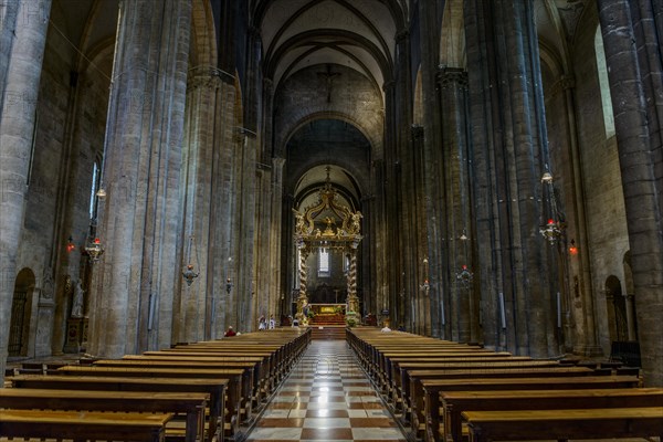Interior view of the main nave