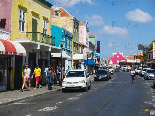 Colorful houses in Willemstad