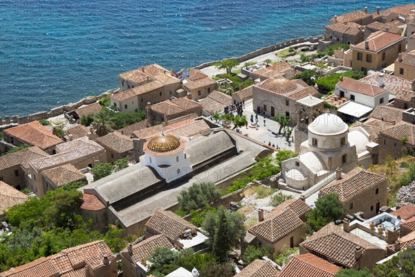 Panoramic view from Upper Town to Lower Town
