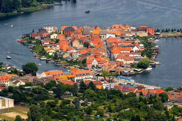 Aerial view of Malchow