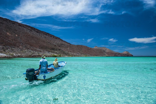 Fisher in boat