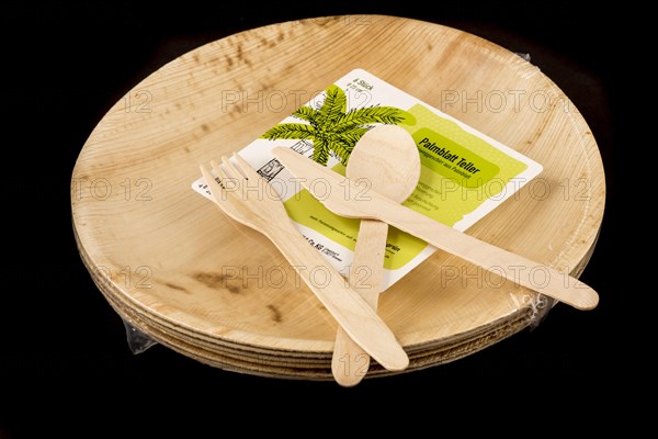 Disposable wooden cutlery