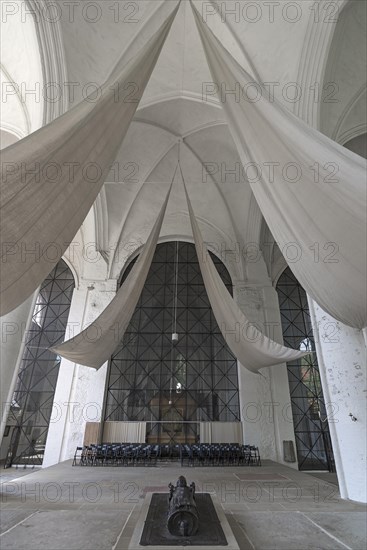 Church room with the burial place of Bishop Hinricus II. Bochold