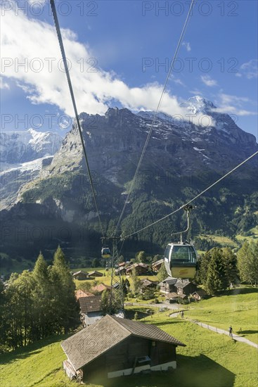 Mountain railway to Grindelwald First