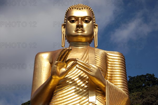 Golden Buddha statue