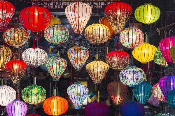 Traditional silk lanterns