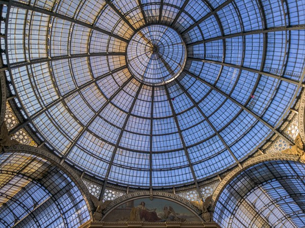 Glass dome of Galleria Vittorio Emanuele II