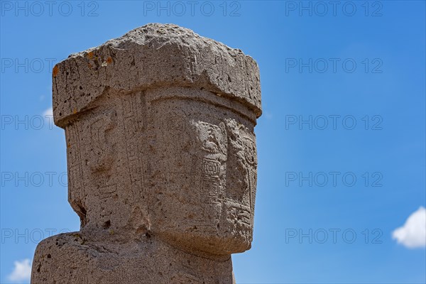 Monolith in Kalsasaya Temple