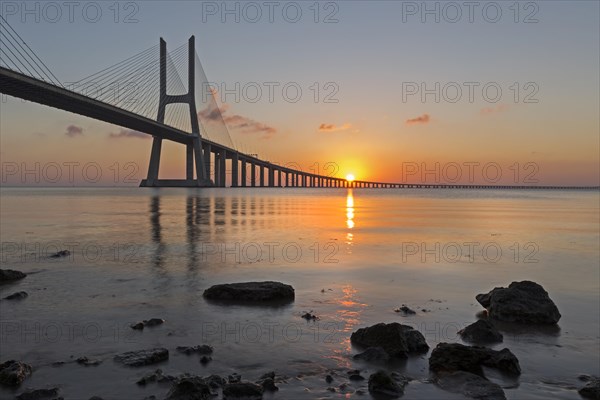 Vasco da Gama bridge over the Tagus River