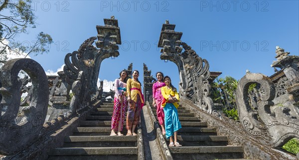 Young Balinese women