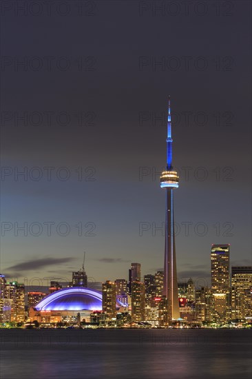 Skyline at night