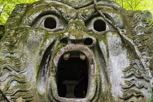 Sculpture of Orcus mouth