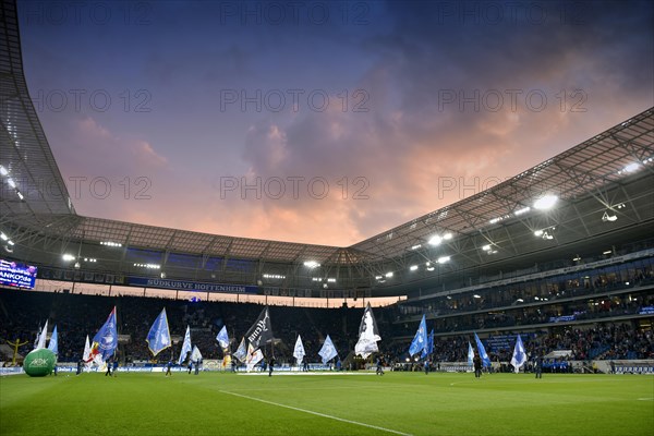 Soccer match opening