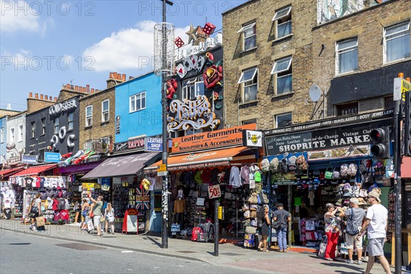 Shops on Camden High Street