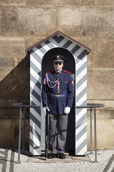 Security guard at Prague Castle