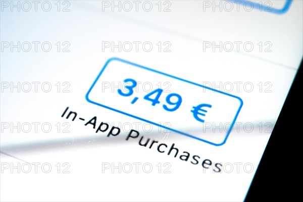 Price of an app in the Apple App Store