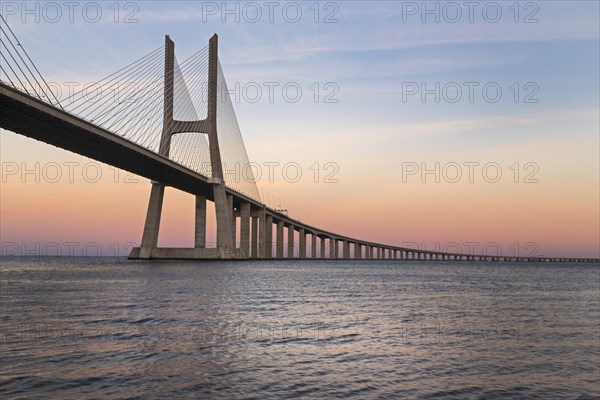 Vasco da Gama Bridge over the River Tagus