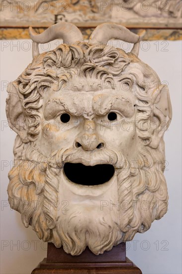 Mask of a satyr