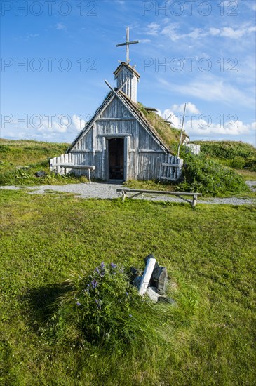 Traditional viking building