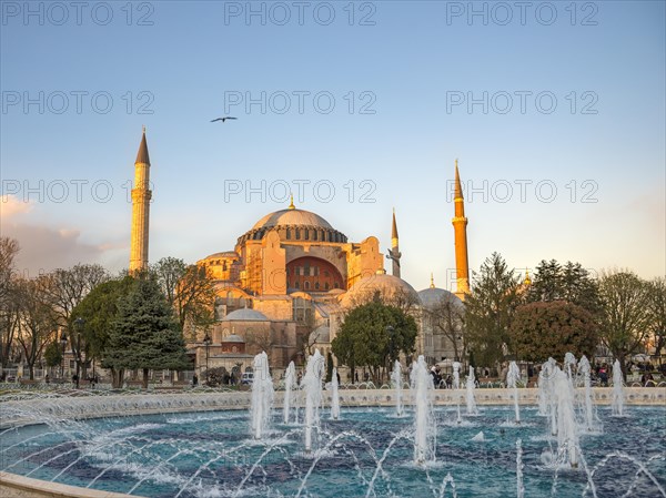 Hagia Sophia at sunset