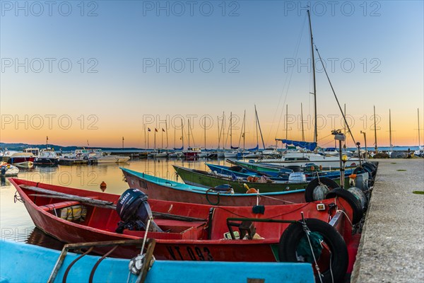 Boats in the harbor