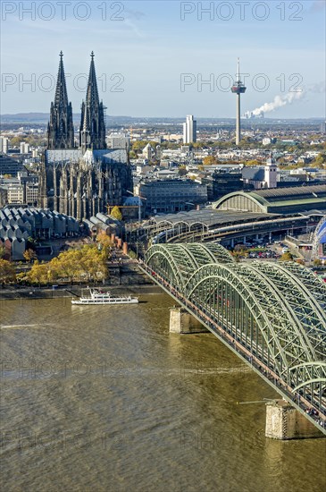 View over the river Rhine