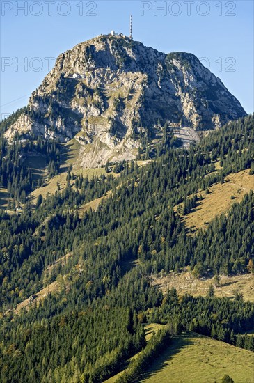 Wendelstein with transmitter of BR and observatory at top