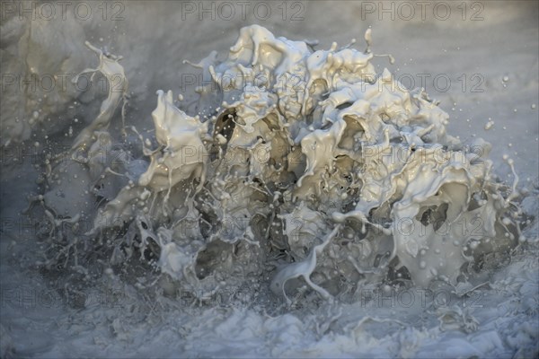 Boiling mud