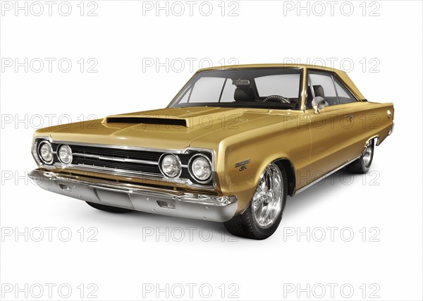 Golden 1967 Plymouth GTX Hemi 426