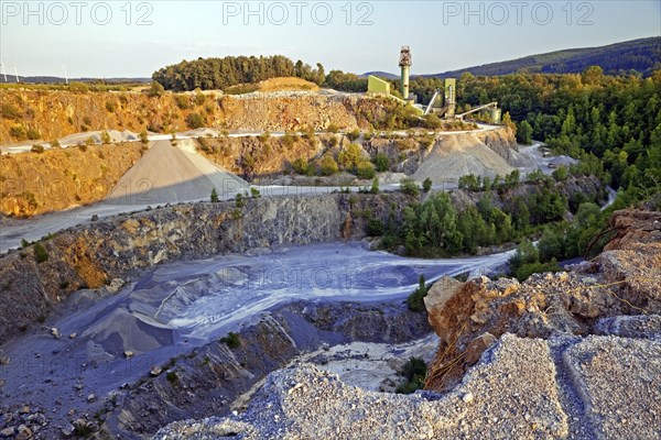 Limestone quarry