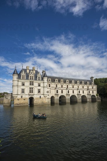 Castle Chenonceau on the Cher