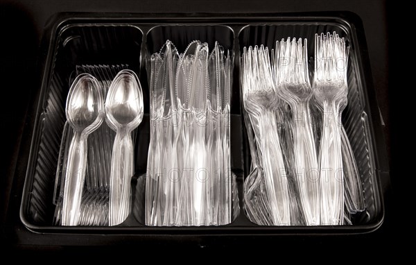 Plastic cutlery