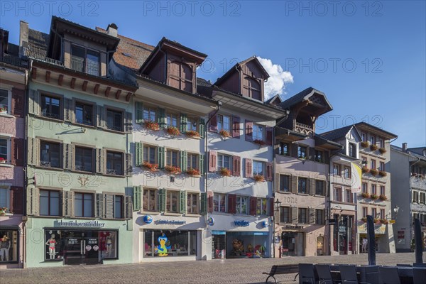 Historic burgher houses in the