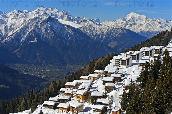 Bettmeralp under a thick blanket of snow