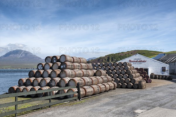 Bunnahabhain whiskey distillery