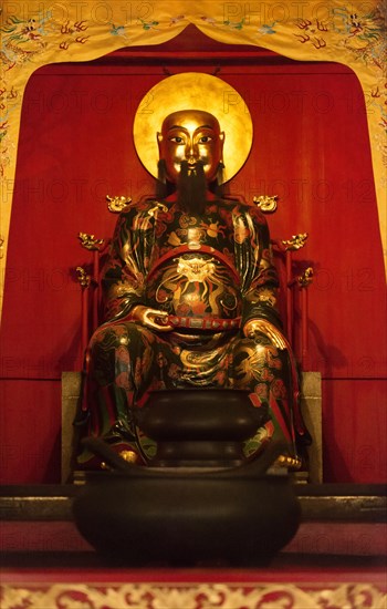 Altar with Buddha statue