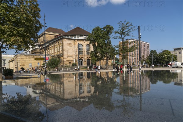 Fountain on the Square of the Old Synagogue and City Theatre