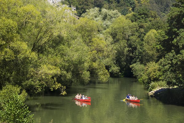 Boating on the Altmuhl River