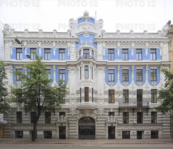Riga. Maison Eliza Iela